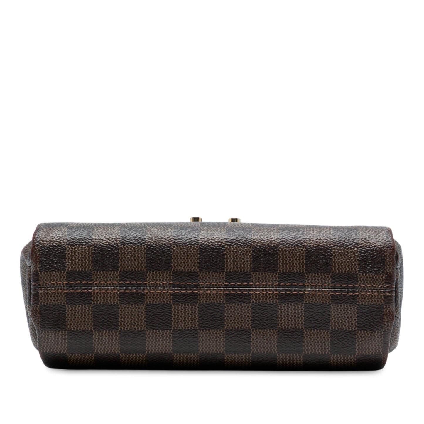 Brown Louis Vuitton Damier Ebene Croisette Satchel