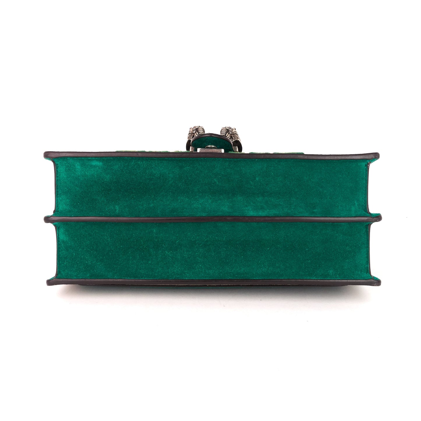 Gucci Dionysus Medium Suede and Embroidered Supreme Canvas Bag