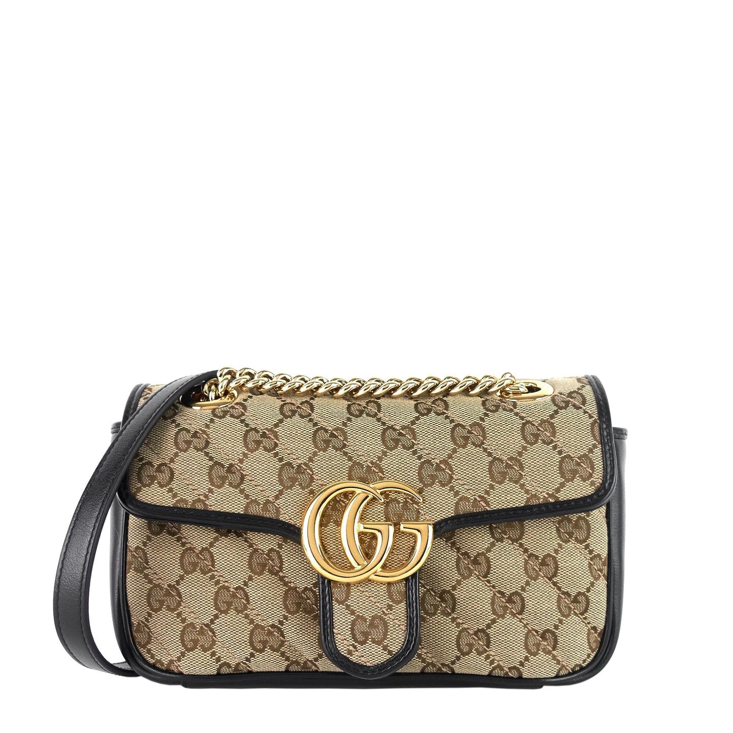 Gucci GG Marmont Small Matelass? Monogram Canvas Shoulder Bag