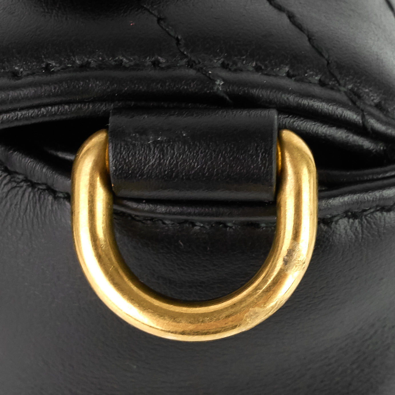 Gucci GG Marmont Small Matelass? Calfskin Top Handle Shoulder Bag