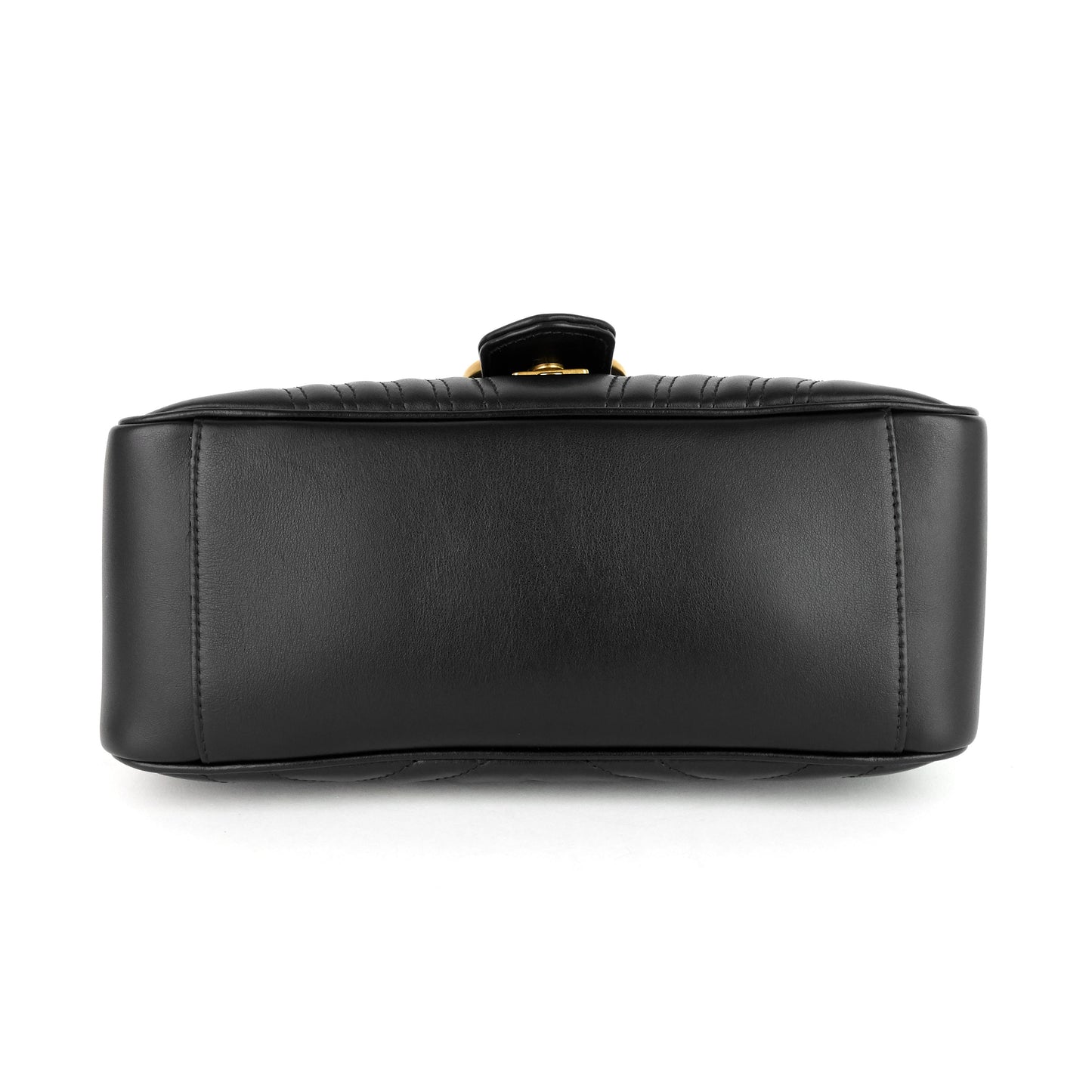 Gucci GG Marmont Small Matelass? Calfskin Top Handle Shoulder Bag