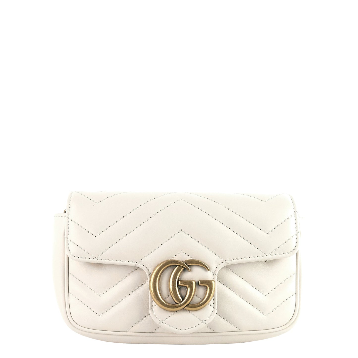 Gucci Marmont Super Mini Calfskin Leather Bag