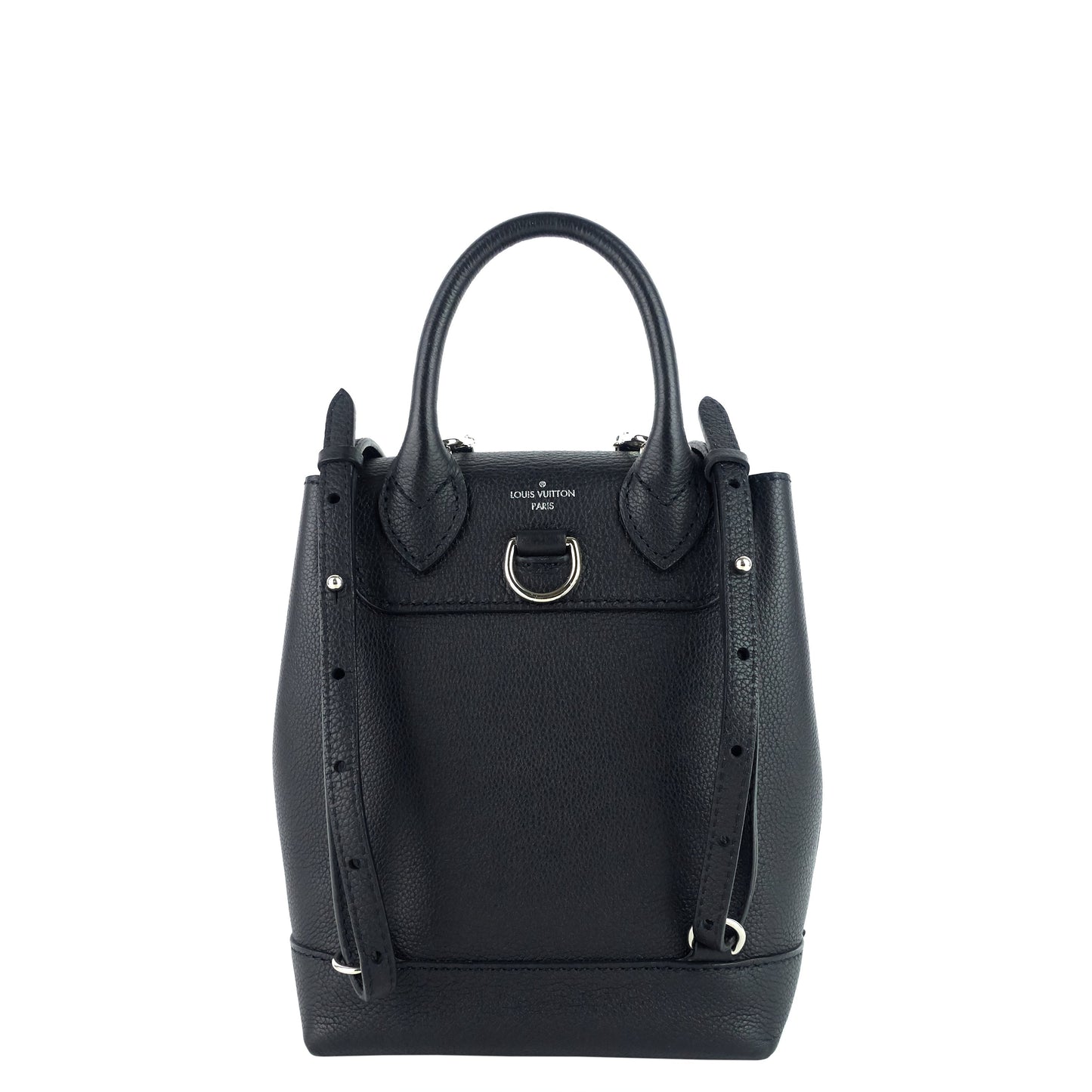 LOUIS VUITTON LockMe Mini Calfskin Leather Backpack Bag