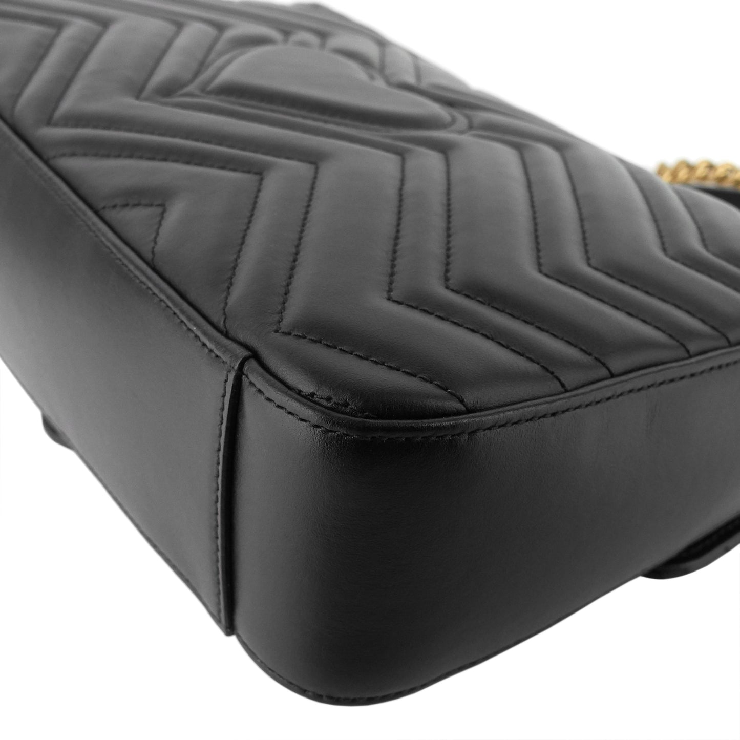Gucci GG Marmont Medium Insects Matelass? Leather Bag
