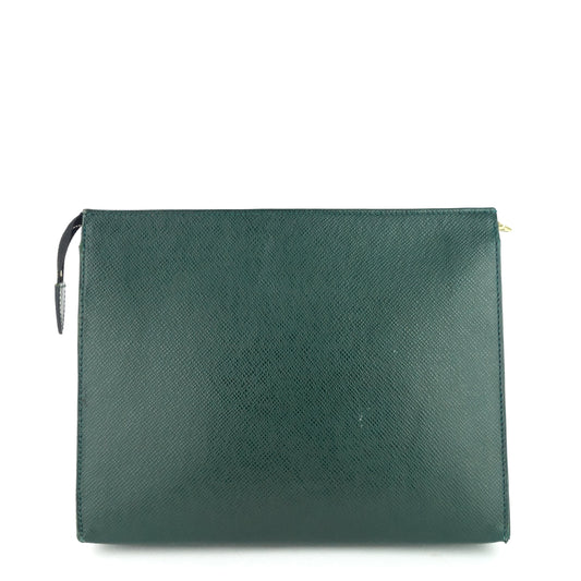 LOUIS VUITTON Toiletry 26 Epicea Taiga Leather Pouch Clutch