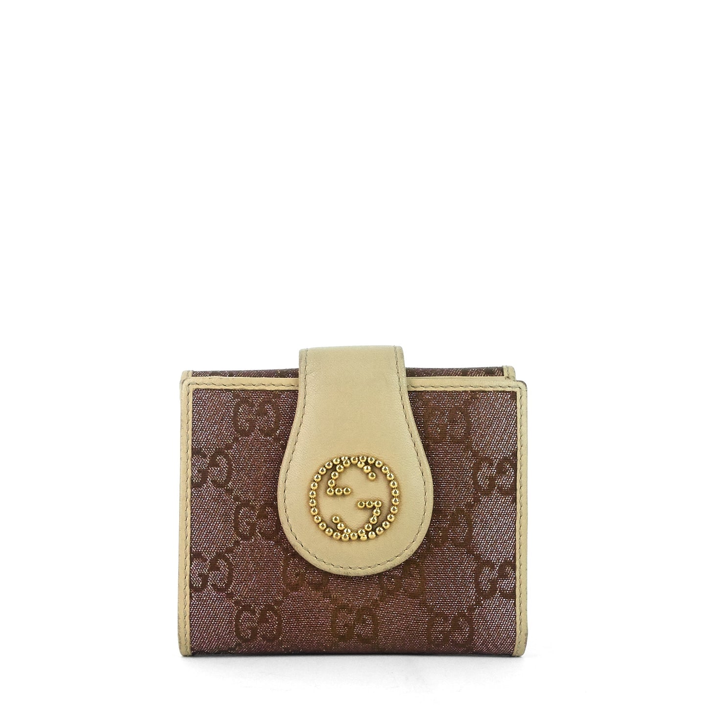 Gucci GG Canvas Compact Wallet