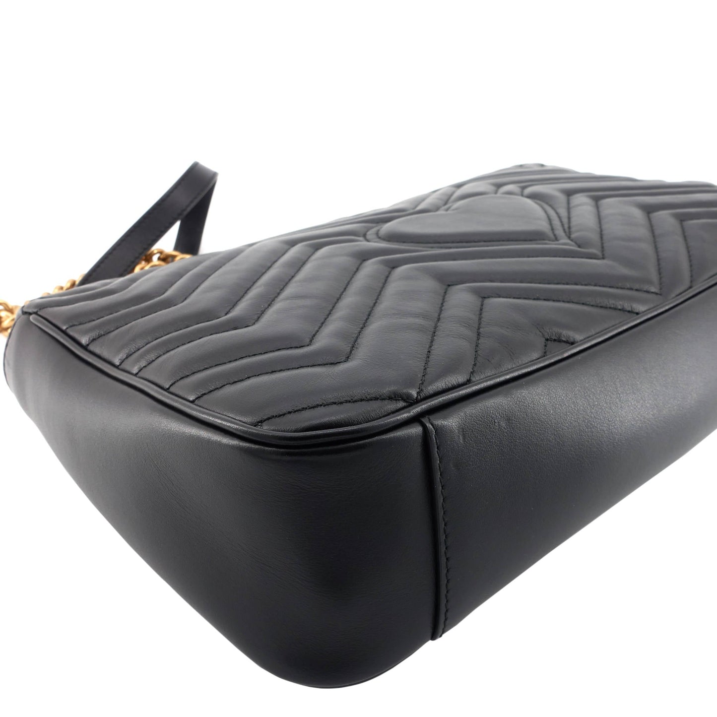 Gucci Marmont Medium Matelass? Leather Shoulder Bag
