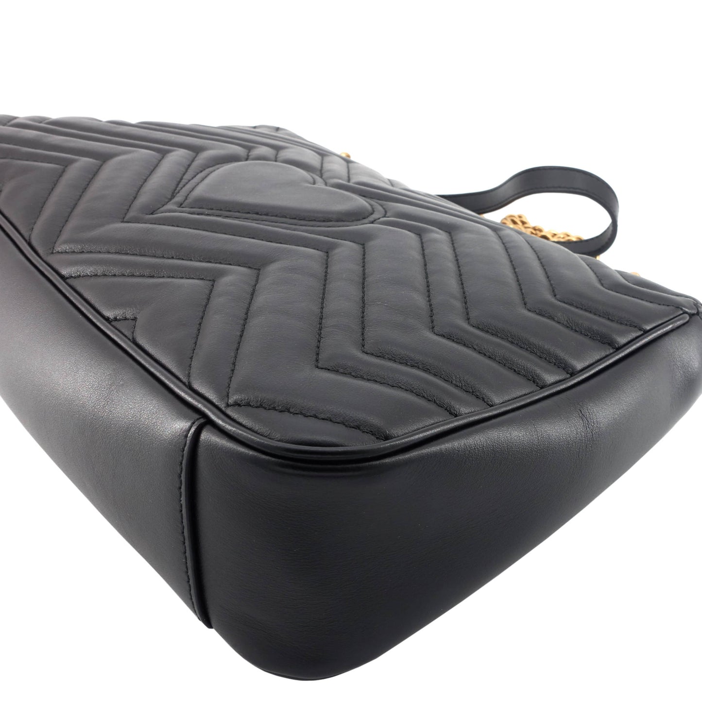 Gucci Marmont Medium Matelass? Leather Shoulder Bag