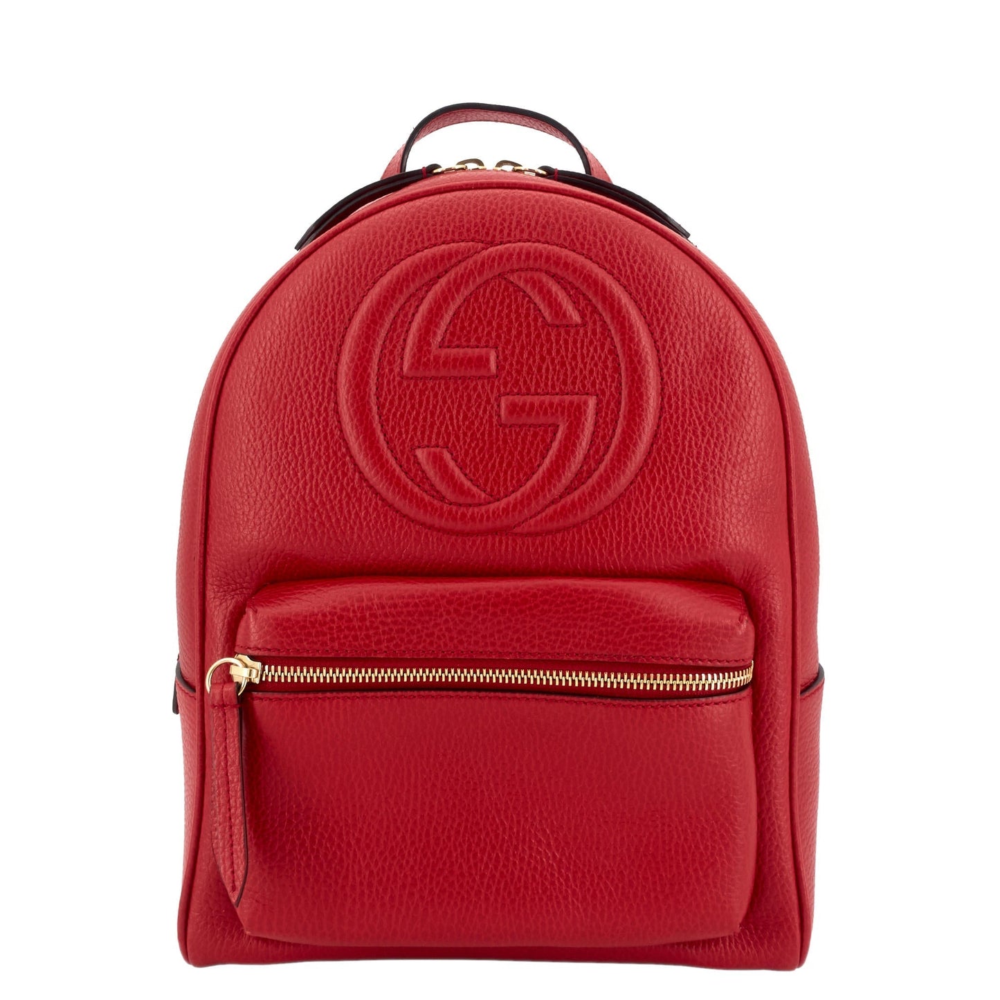 Gucci Soho Chain Calfskin Leather Backpack Bag