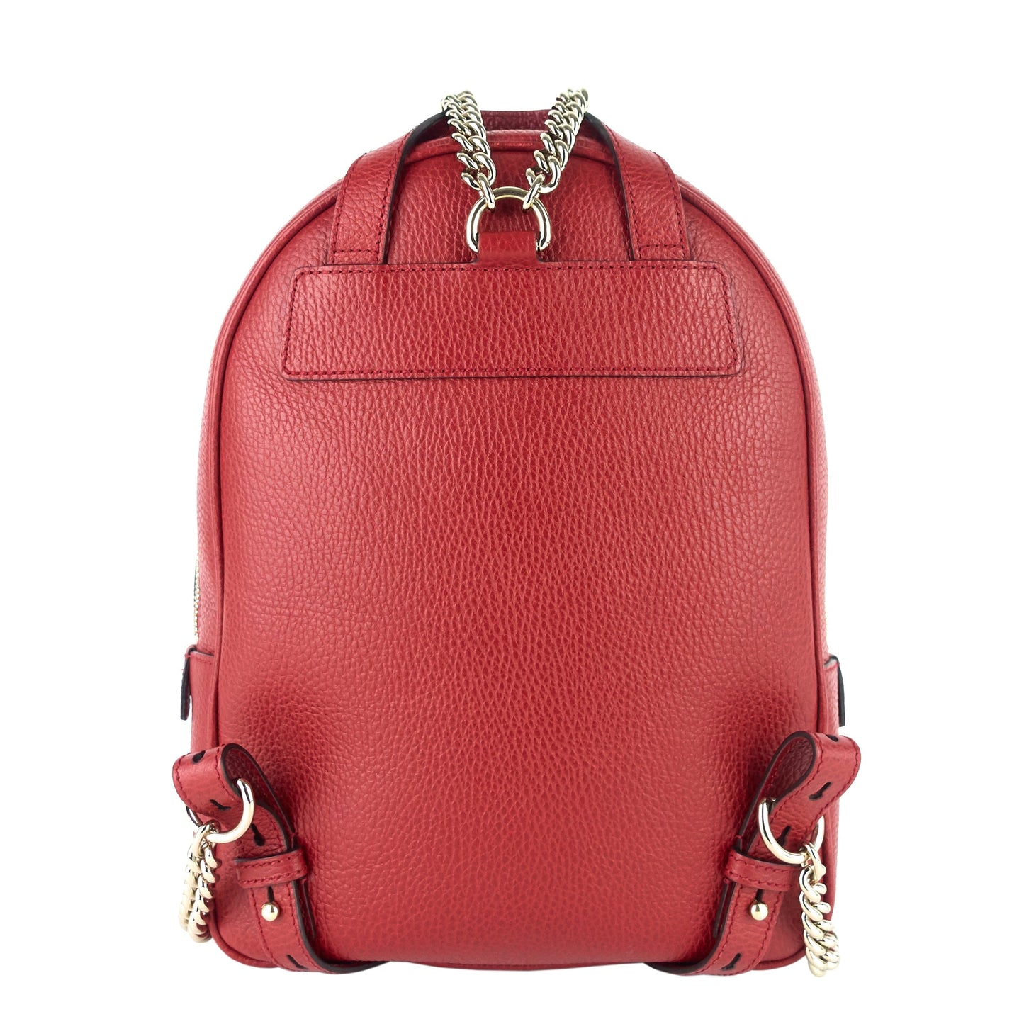 Gucci Soho Chain Calfskin Leather Backpack Bag