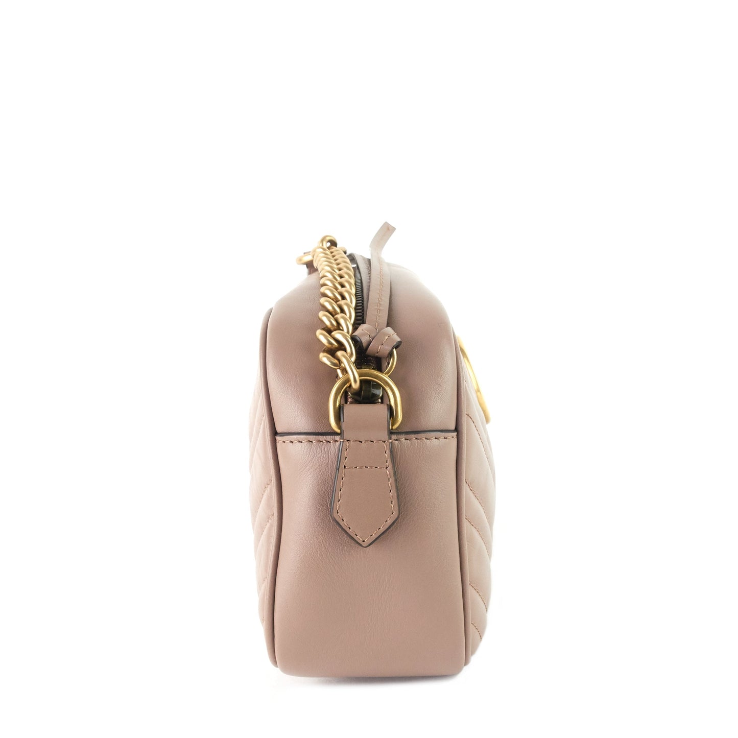 Gucci GG Marmont Small Matelass? Calfskin Camera Bag