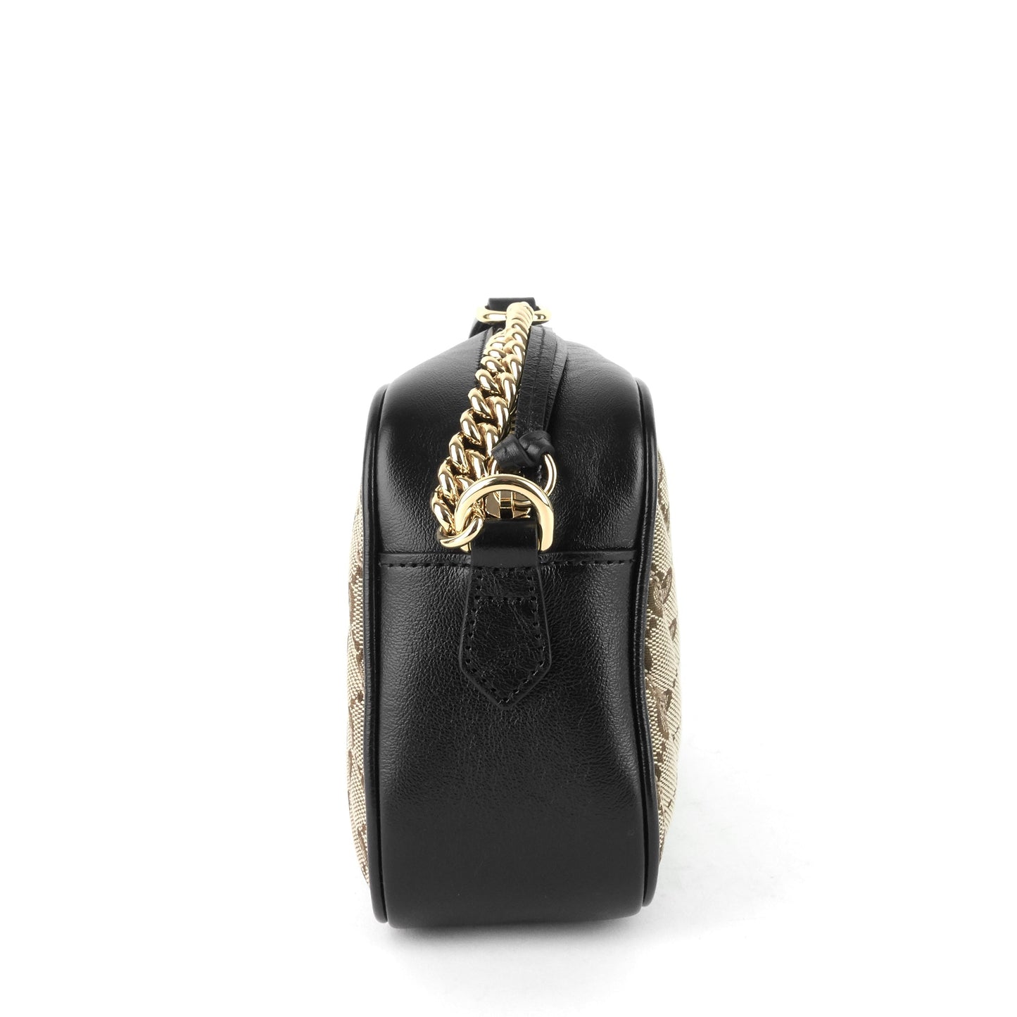Gucci Marmont Small GG Canvas Chain Shoulder Bag