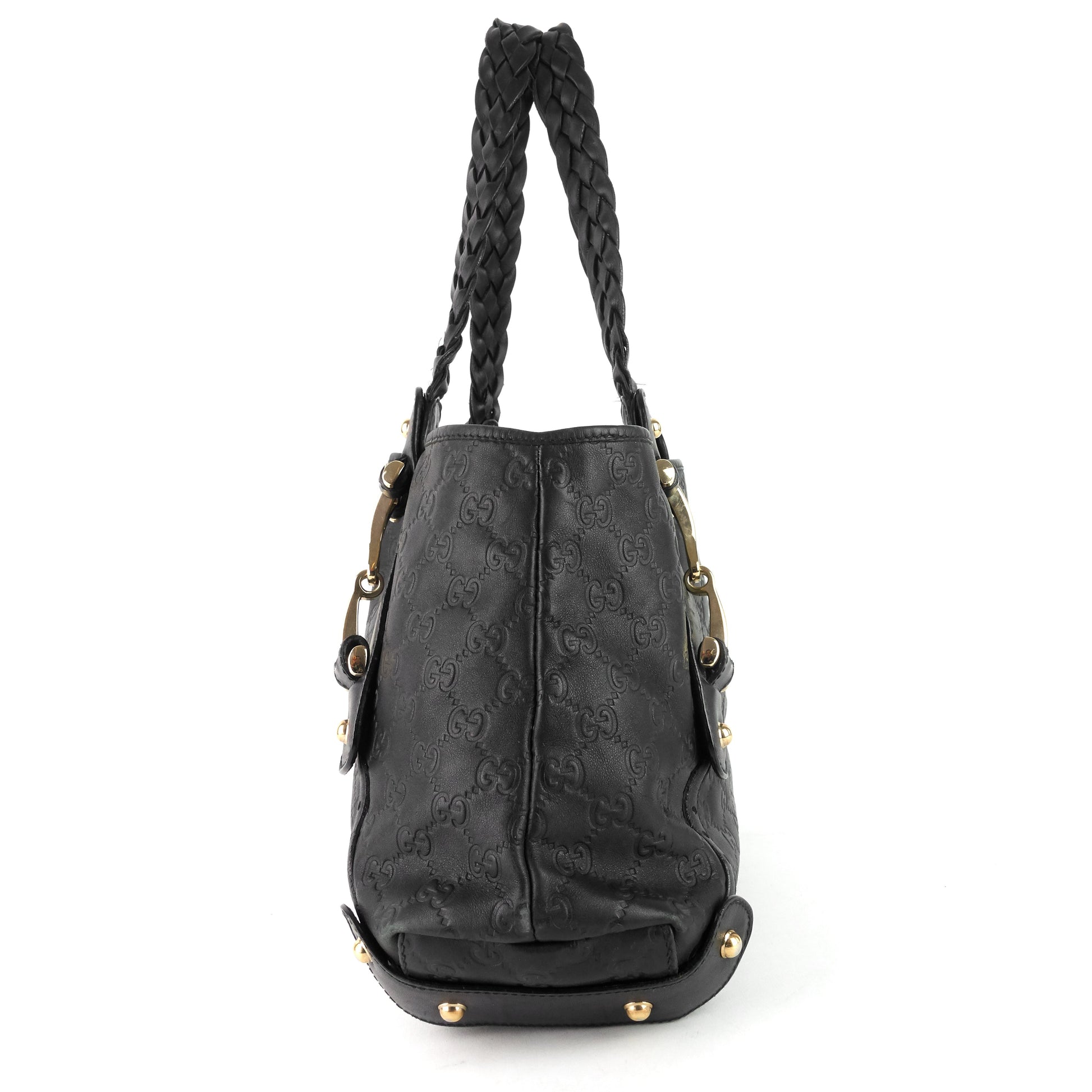 Gucci Leather Shoulder Bag Style 63