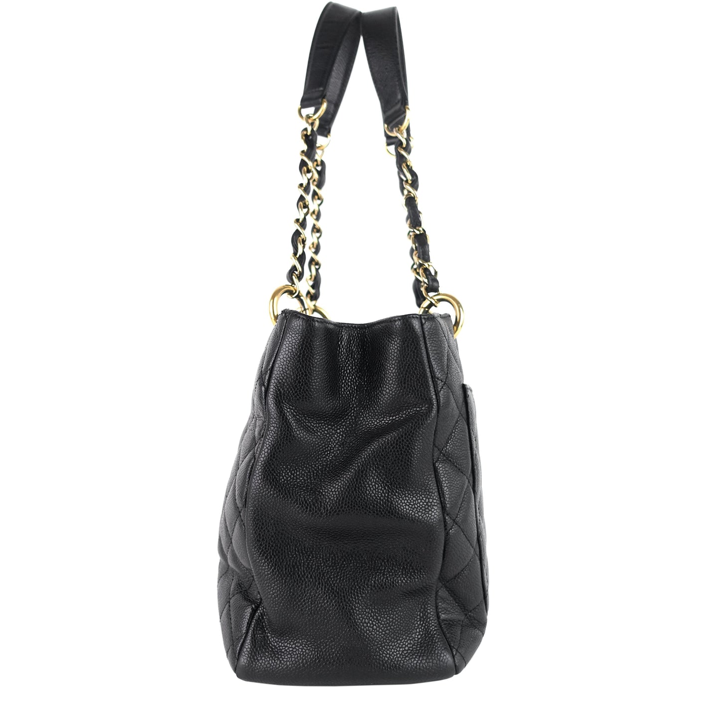 Chanel Grand Shopping Tote GST Caviar Leather Bag