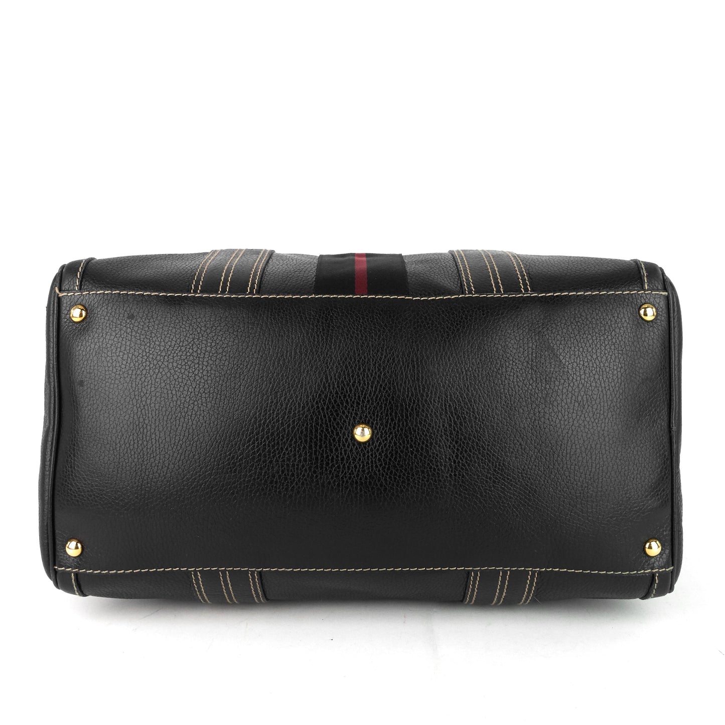 Gucci Aviatrix Large Leather Boston Bag