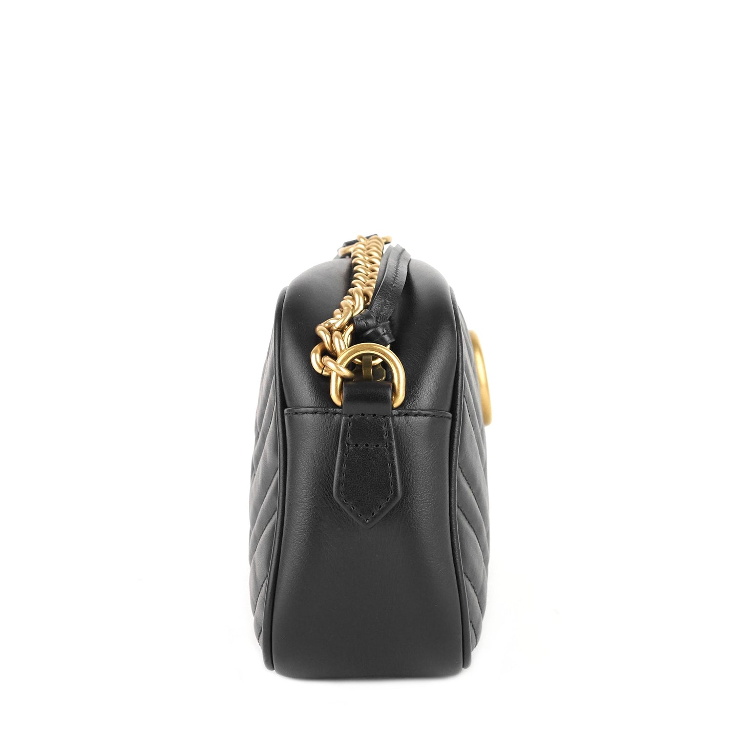 Gucci GG Marmont Small Matelass? Calfskin Shoulder Bag