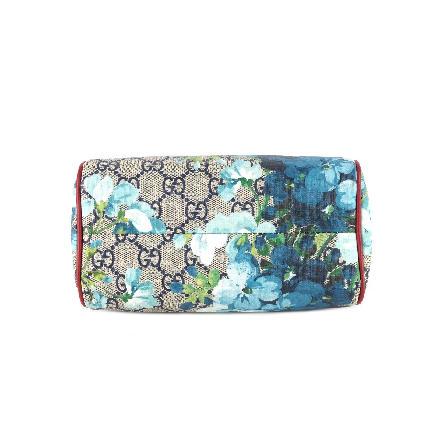 Gucci Convertible Boston Nano GG Blooms Supreme Canvas Bag