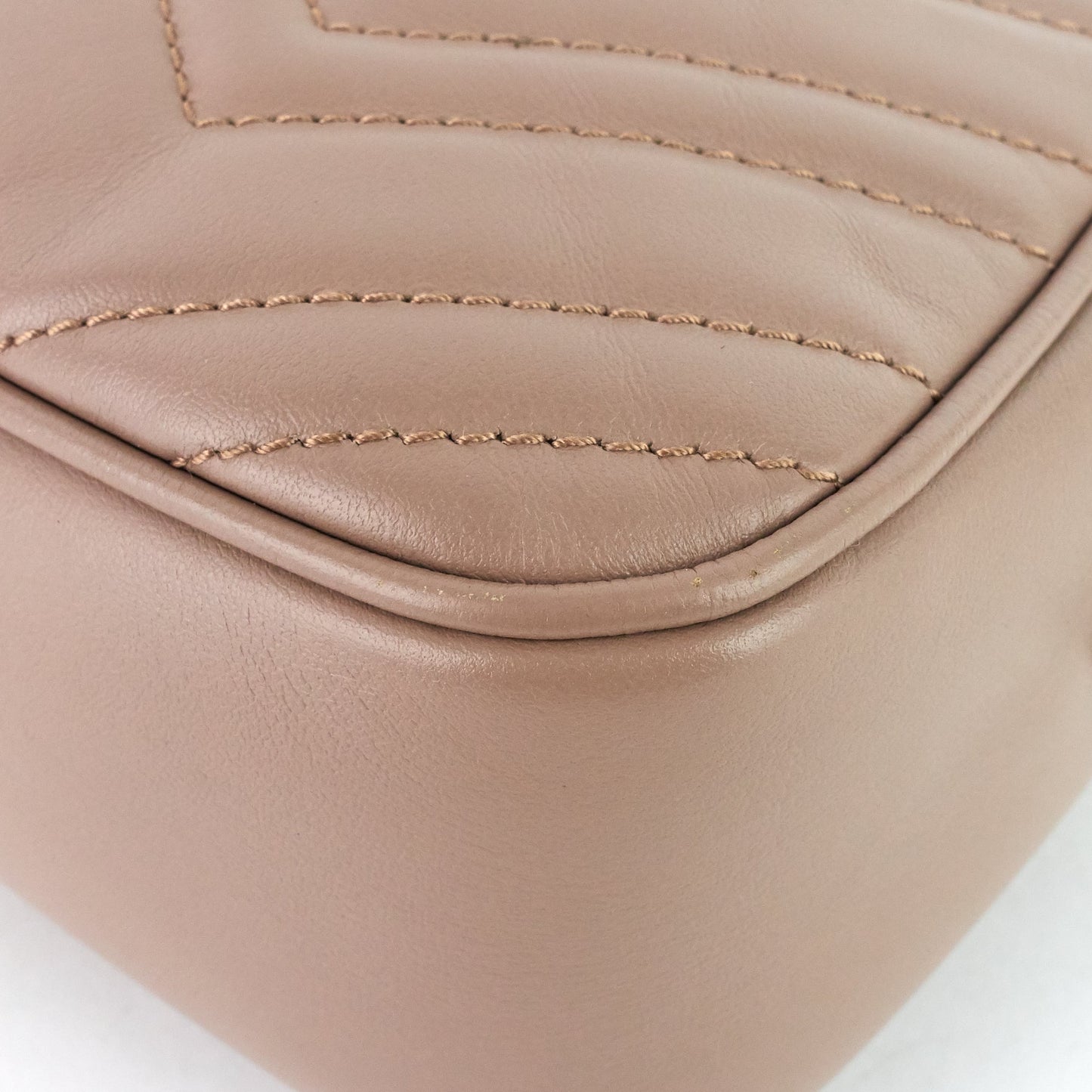 Gucci GG Marmont Small Matelass? Calfskin Camera Bag