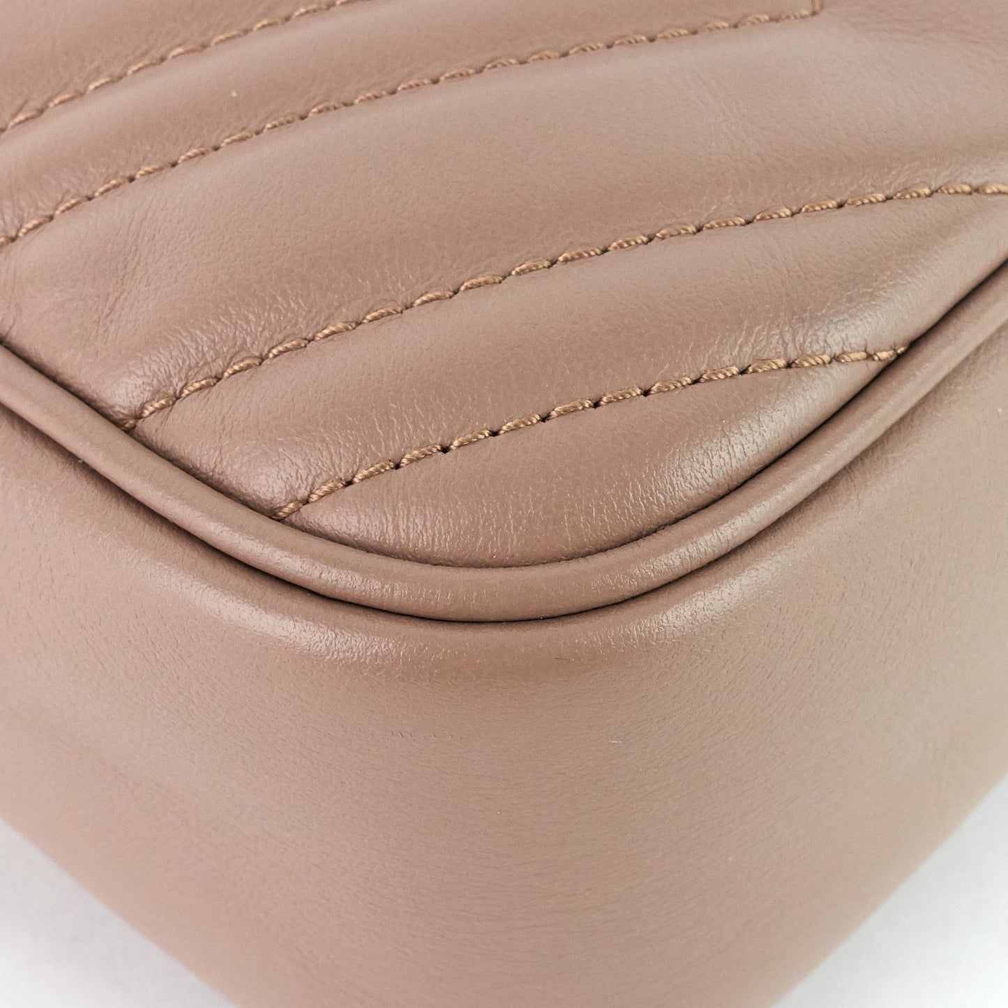 Gucci GG Marmont Small Matelass? Calfskin Camera Bag