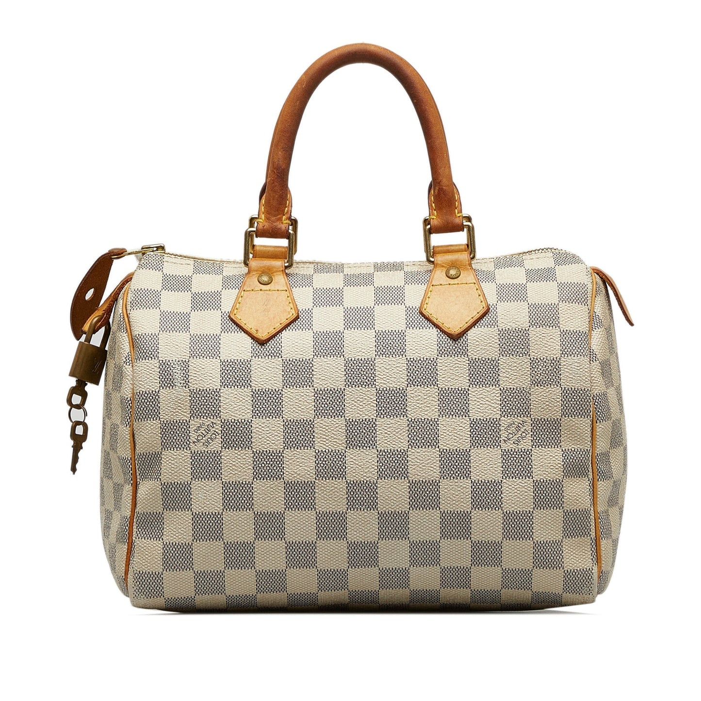 LOUIS VUITTON Damier Azur Speedy 30 Boston Bag