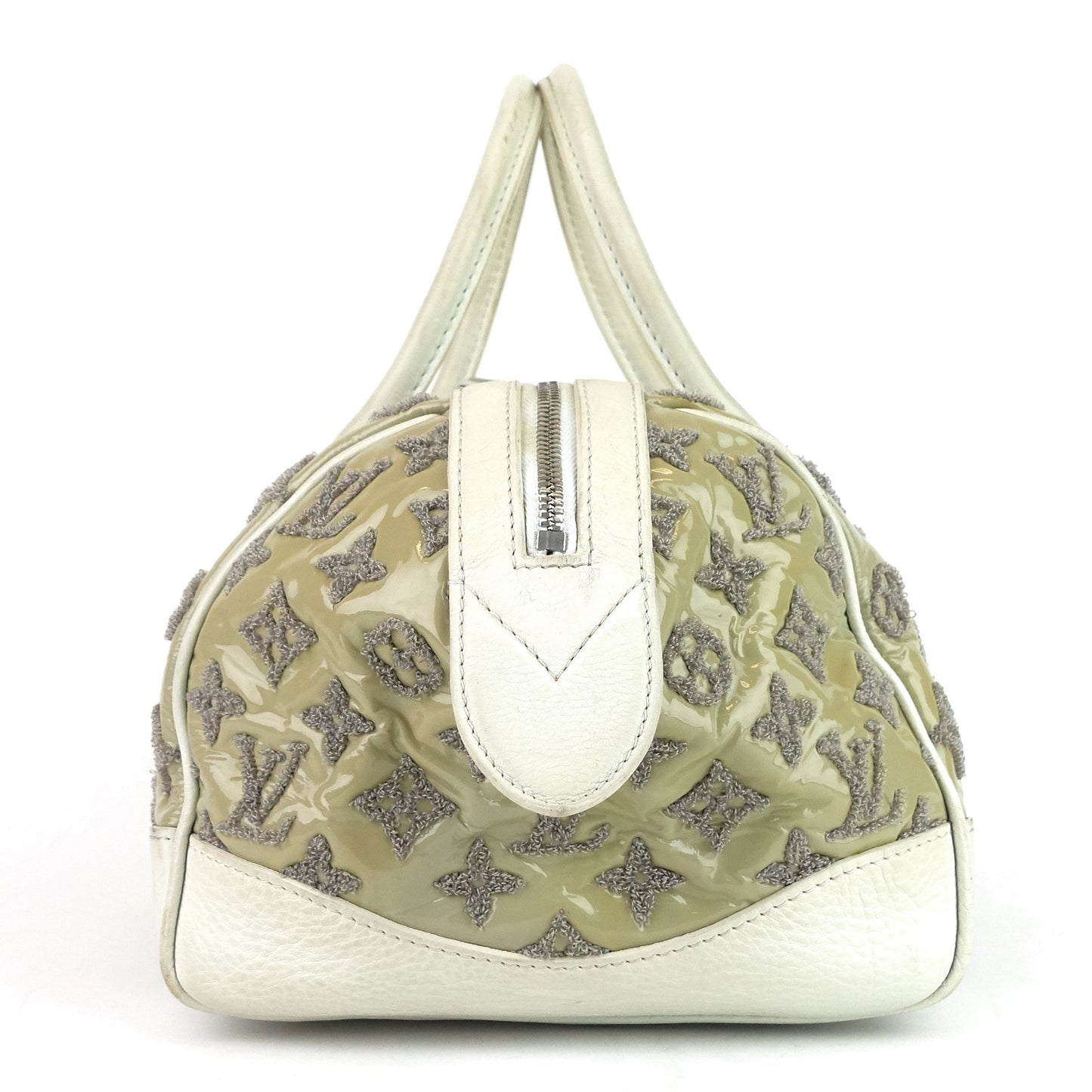 LOUIS VUITTON Monogram Bouclettes Round Bag
