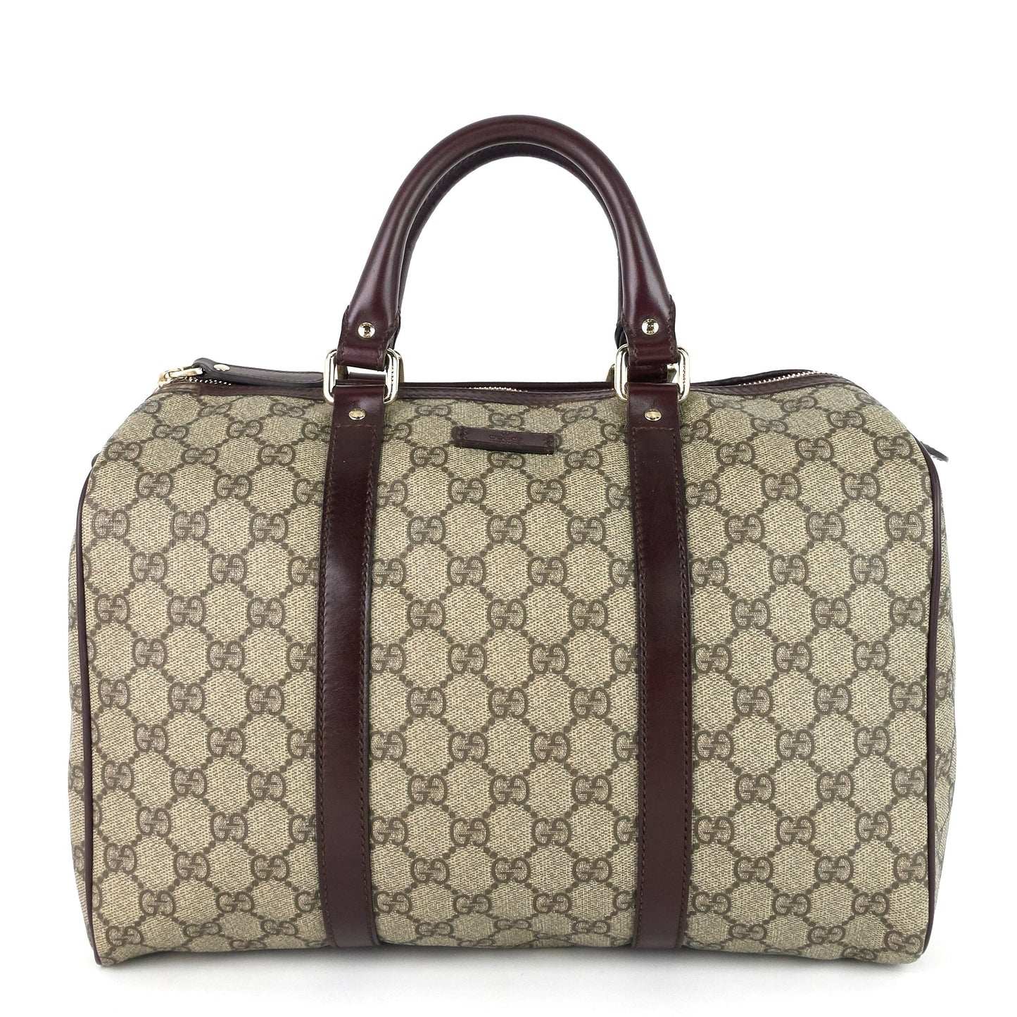 Gucci Joy Supreme Monogram Coated Canvas Boston Bag