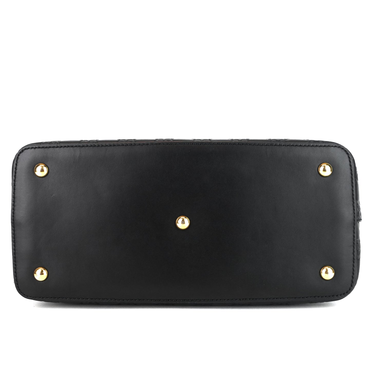Gucci Signature Top Handle Guccissima Bag