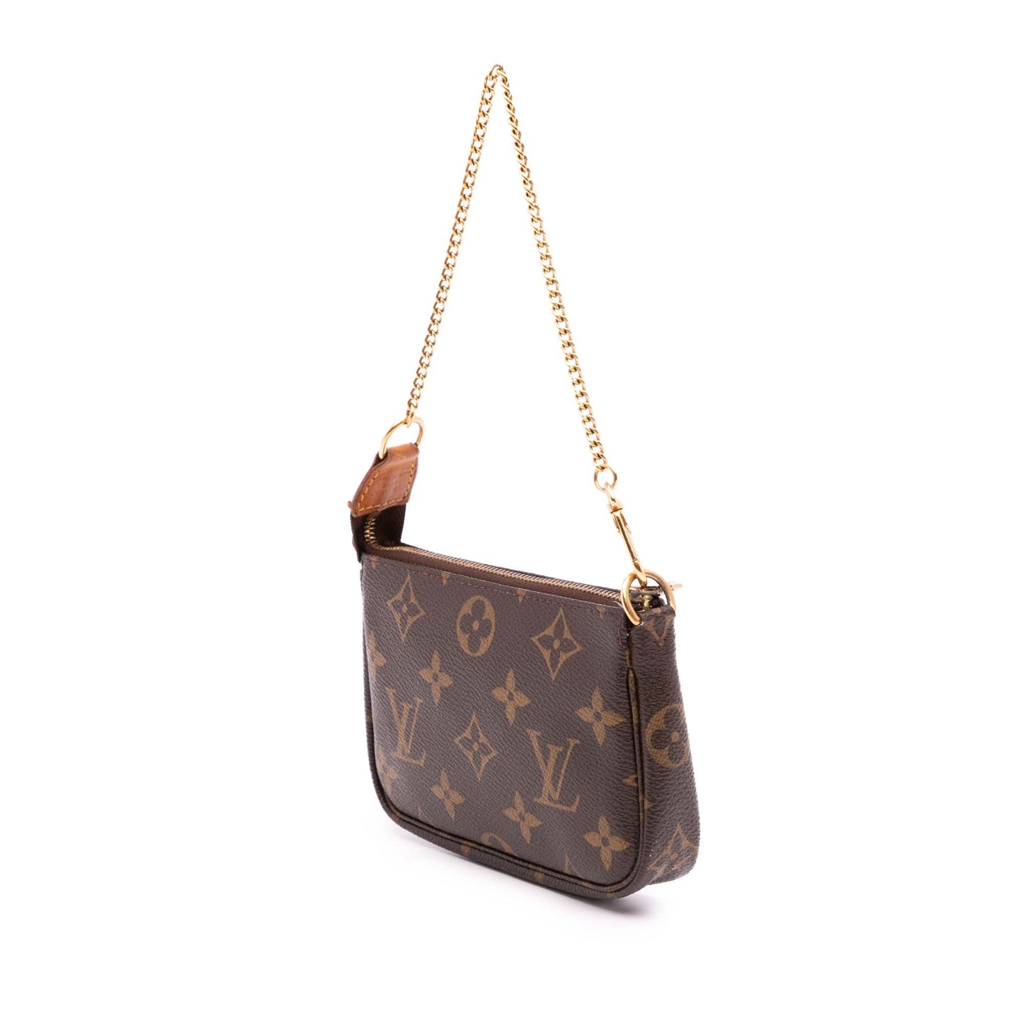 Brown Louis Vuitton Monogram Trunks and Bags Mini Pochette Accessoires