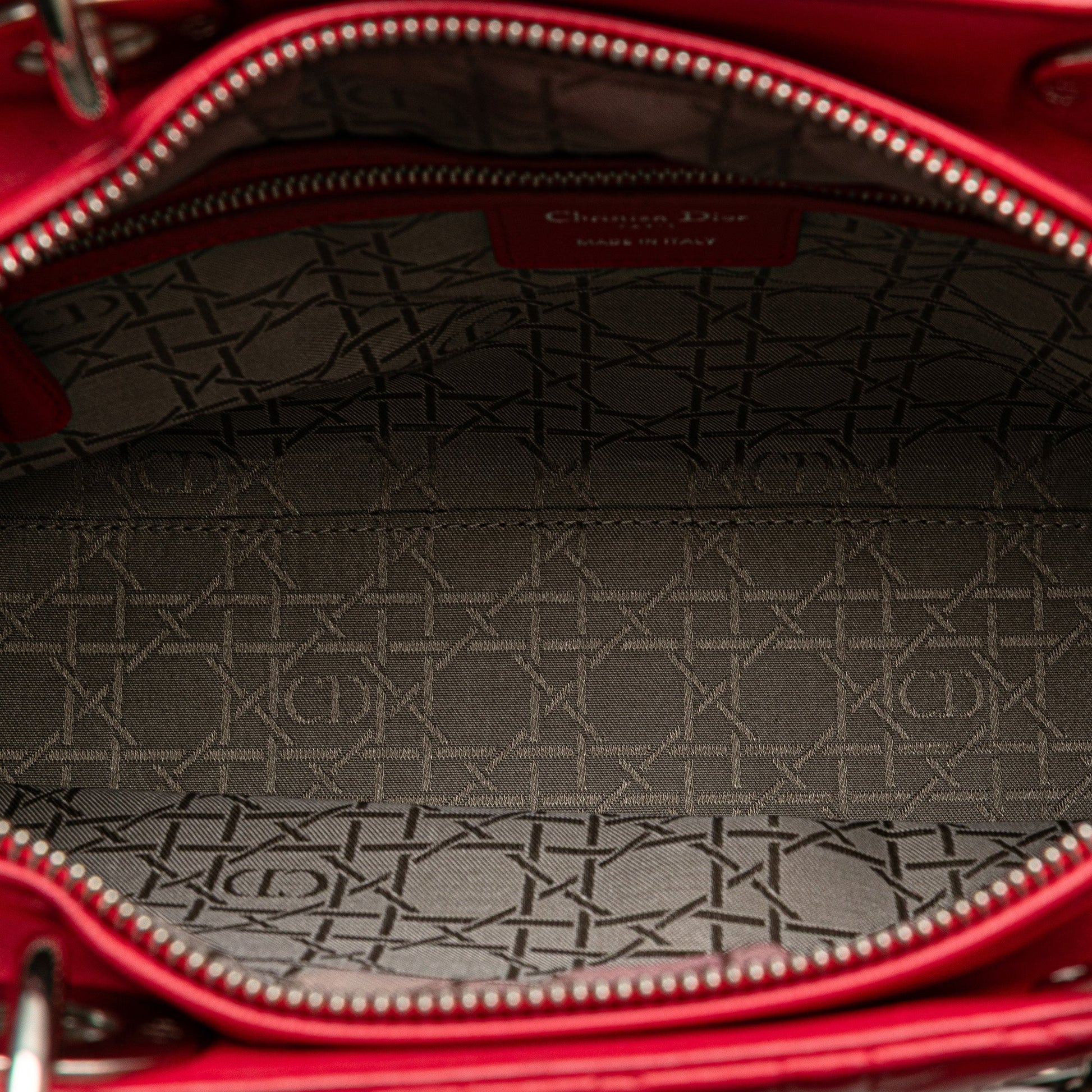 Dior Lady Dior Leather Handbag