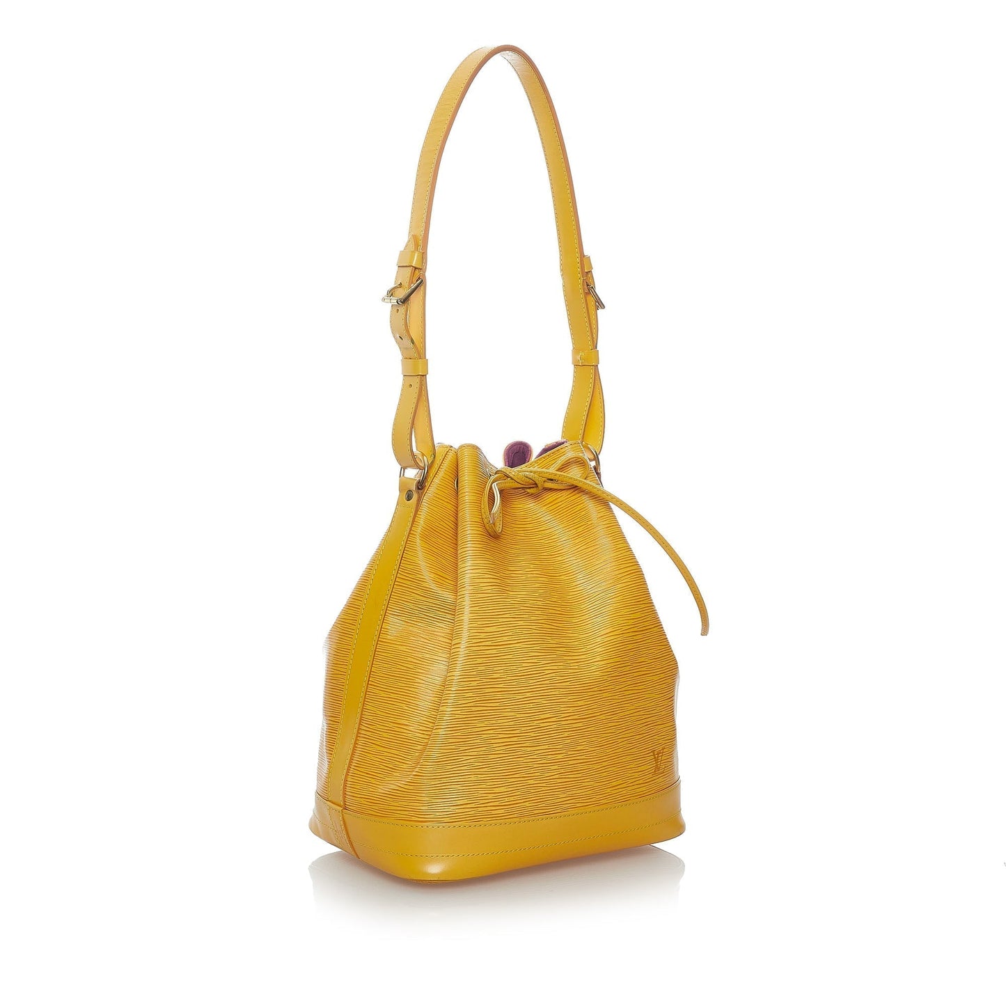 LOUIS VUITTON Epi Noe Yellow Handbag