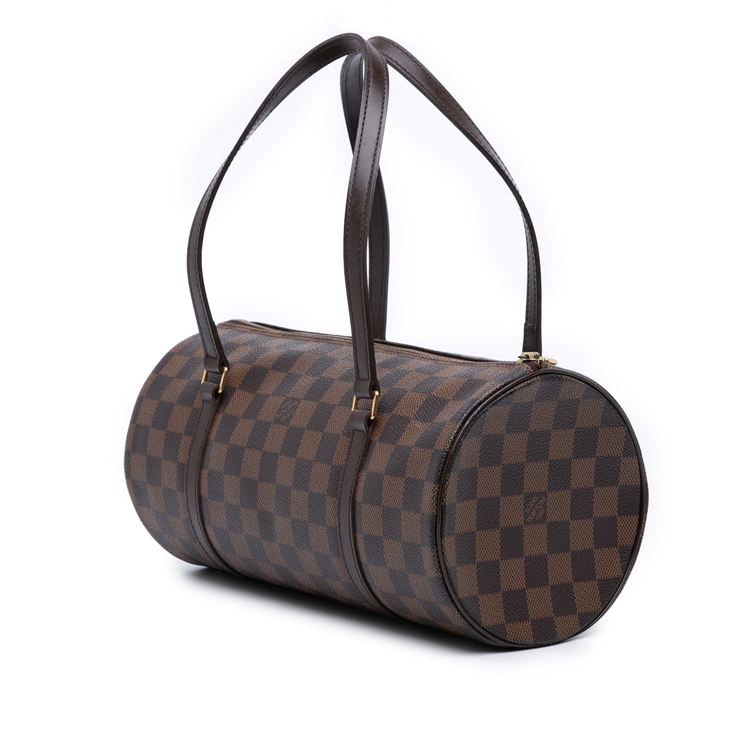 Brown Louis Vuitton Damier Ebene Papillon 30 Handbag