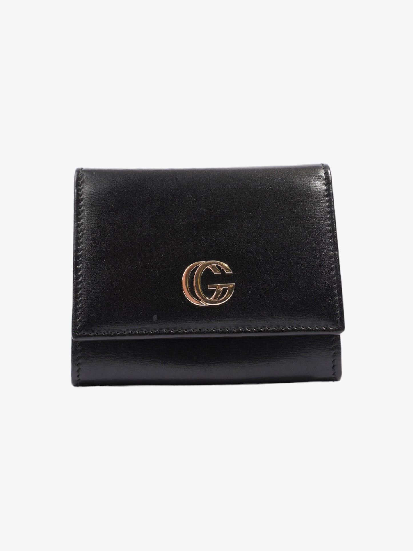 Gucci Interlocking G Wallet Black Leather