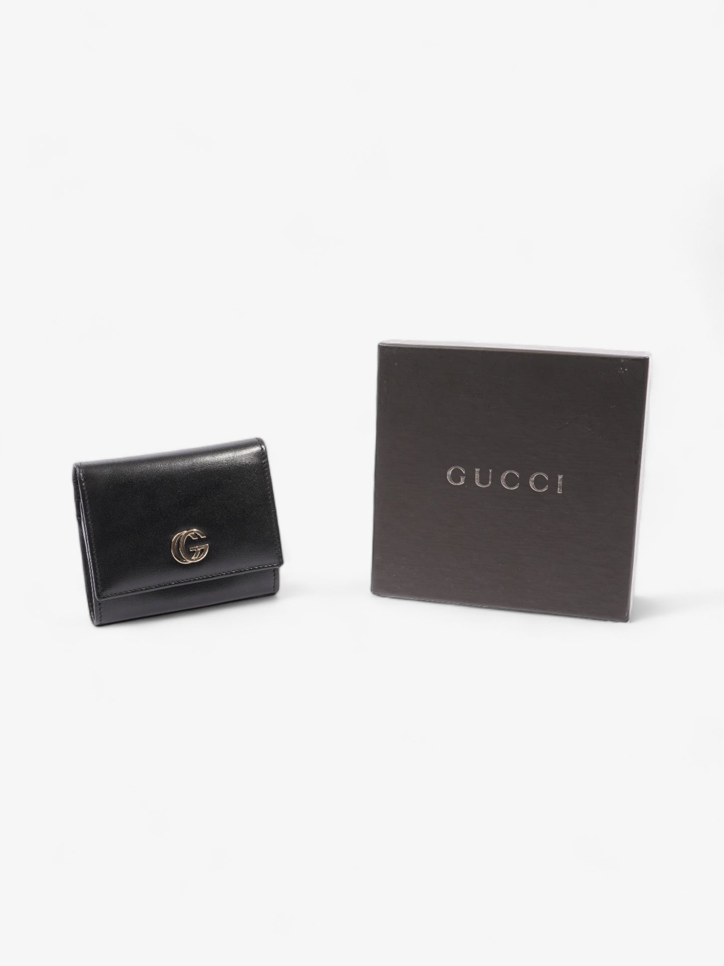 Gucci Interlocking G Wallet Black Leather