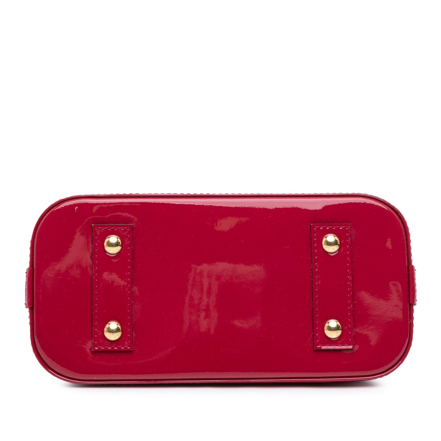 Pink Louis Vuitton Monogram Vernis Alma BB Satchel