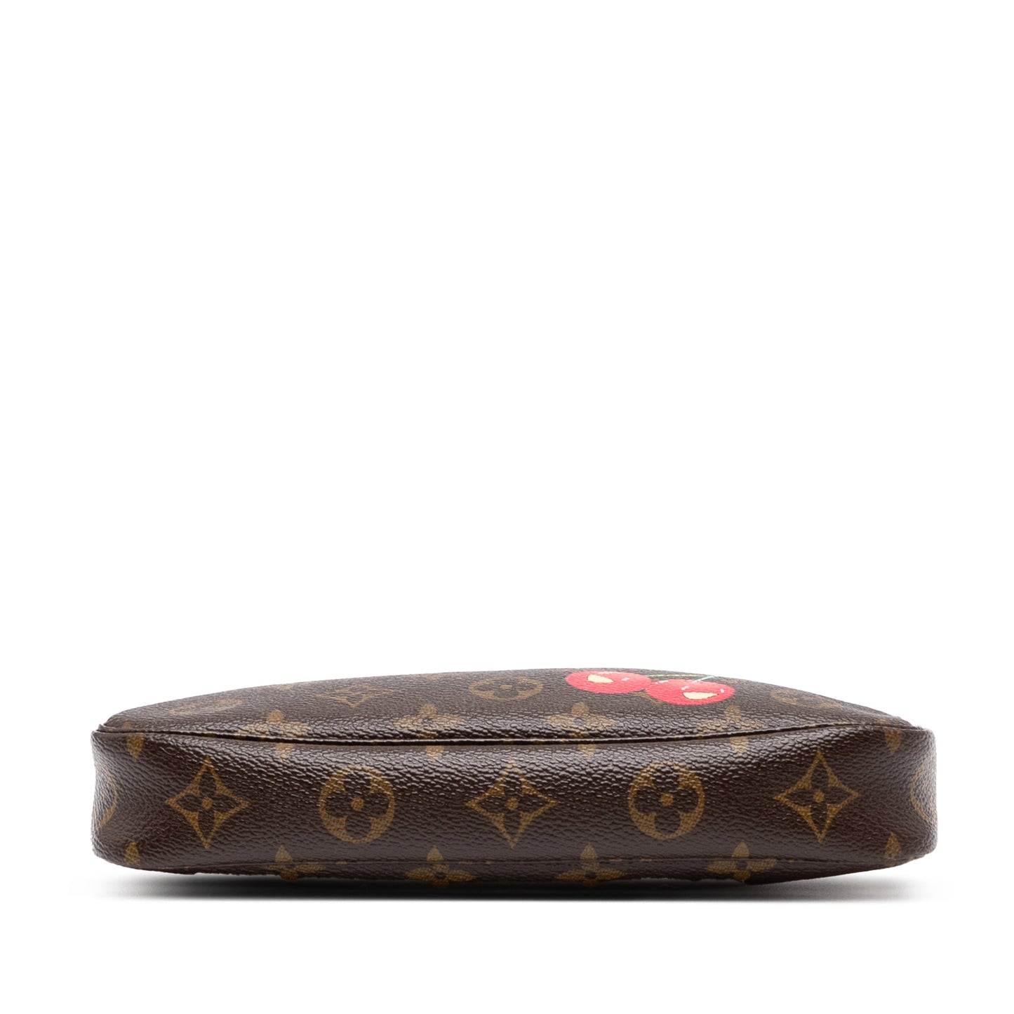 Brown Louis Vuitton Takashi Murakami Monogram Cherry Pochette Accessoires Shoulder Bag