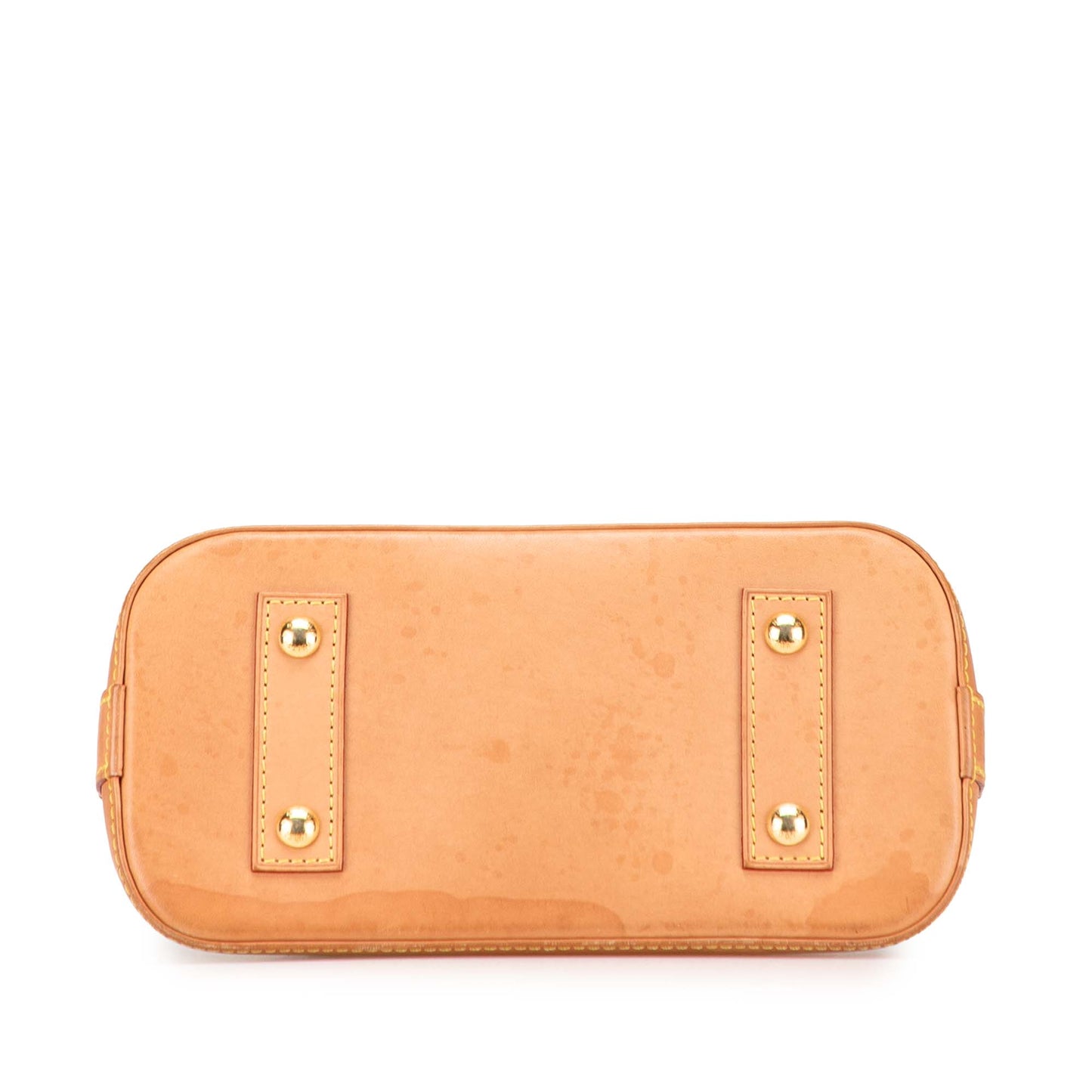 Brown Louis Vuitton Monogram Alma BB Satchel