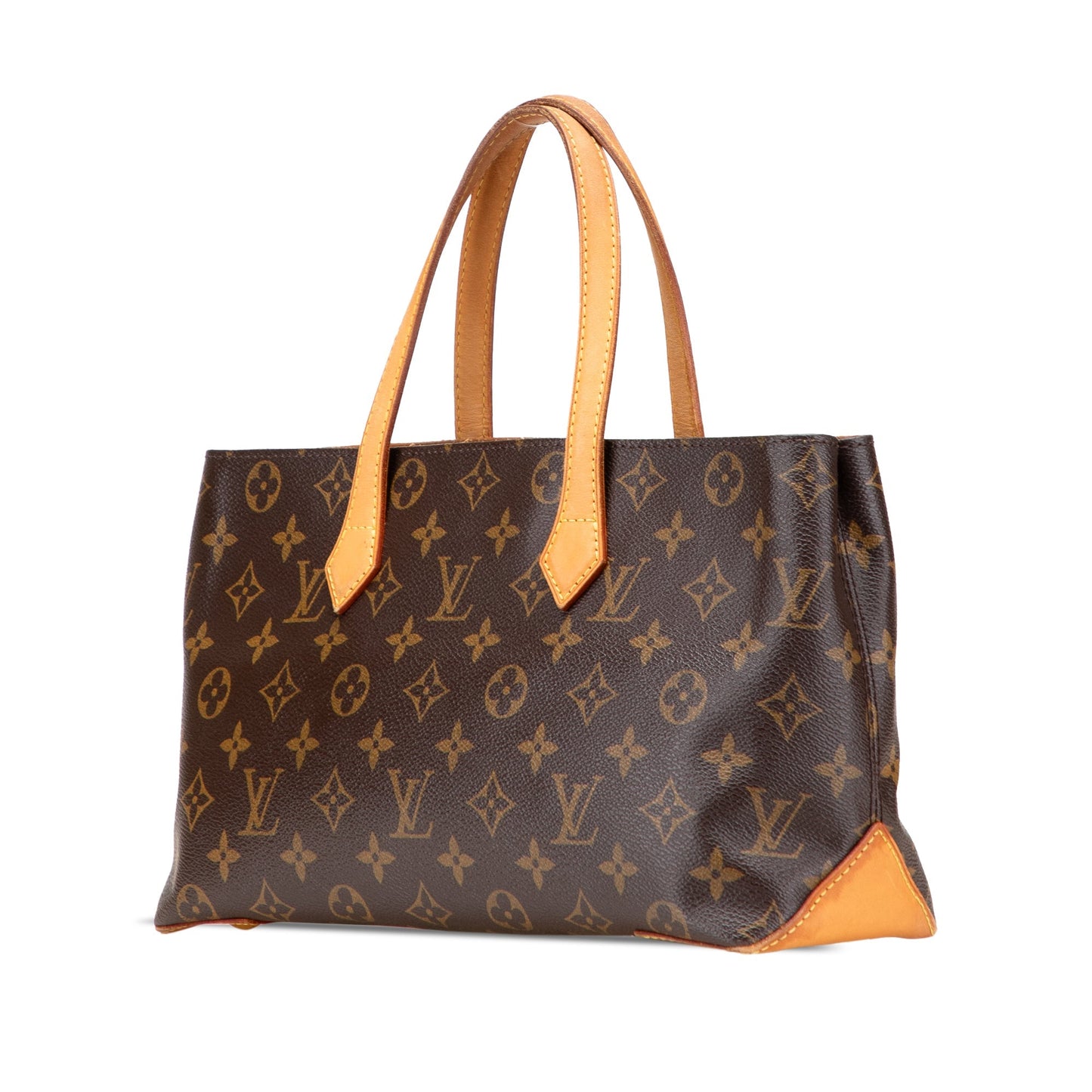 Brown Louis Vuitton Monogram Wilshire PM Handbag