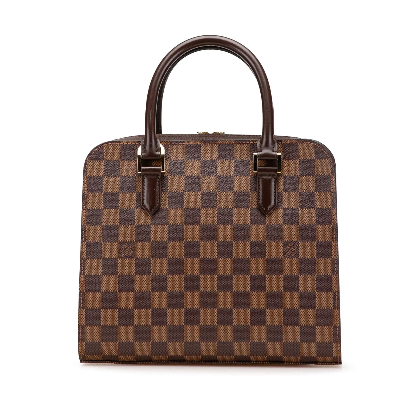 Brown Louis Vuitton Damier Ebene Triana Handbag