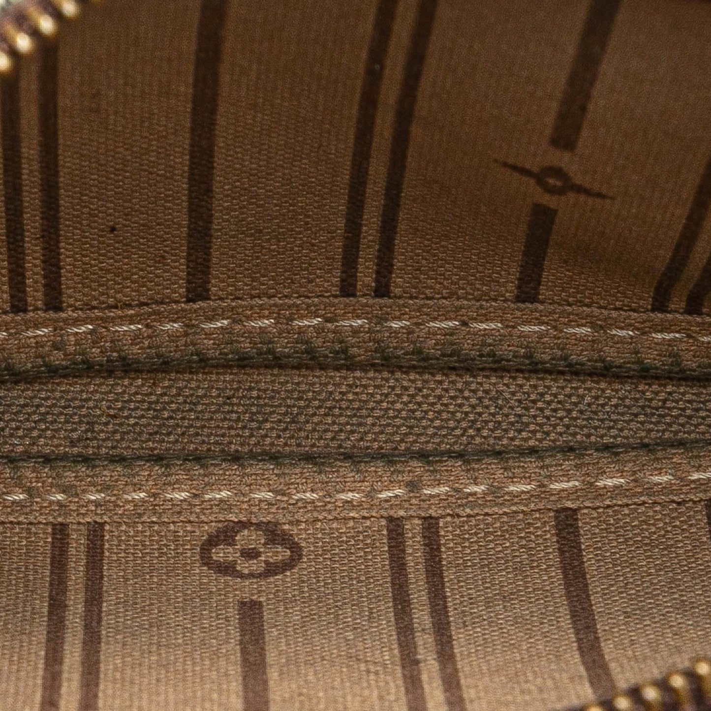 Brown Louis Vuitton Monogram Patch Mini Pochette Accessoires Handbag