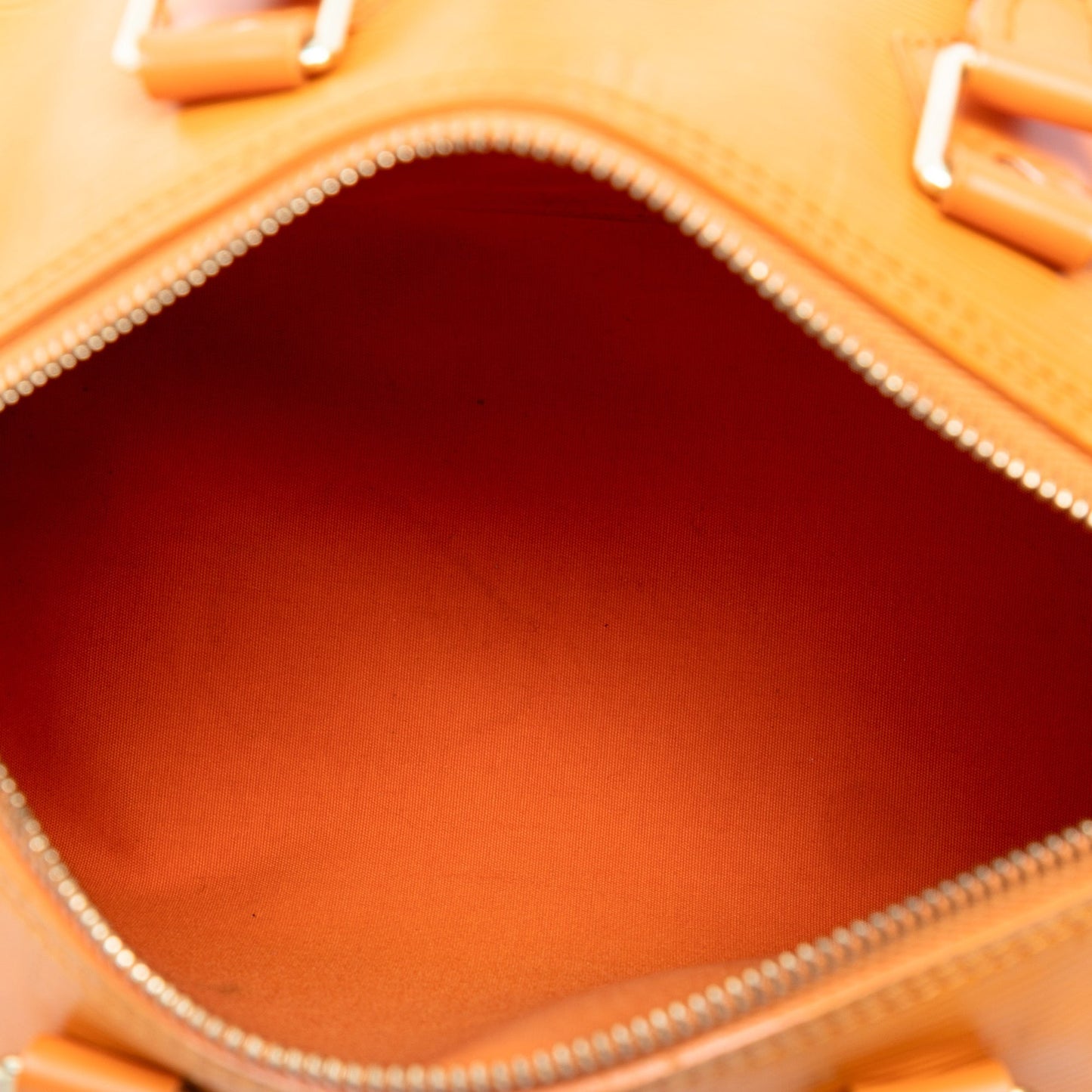 Orange Louis Vuitton Epi Speedy 30 Boston Bag