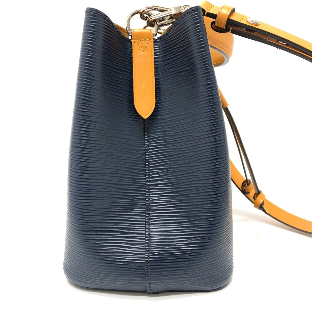 LOUIS VUITTON Shoulder Bag Epi Leather Navy Epi Neonoe Women