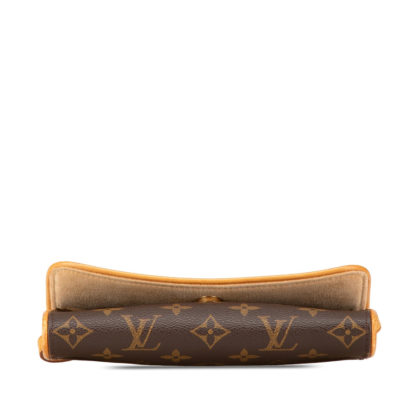 Brown Louis Vuitton Monogram Pochette Twin PM Crossbody Bag