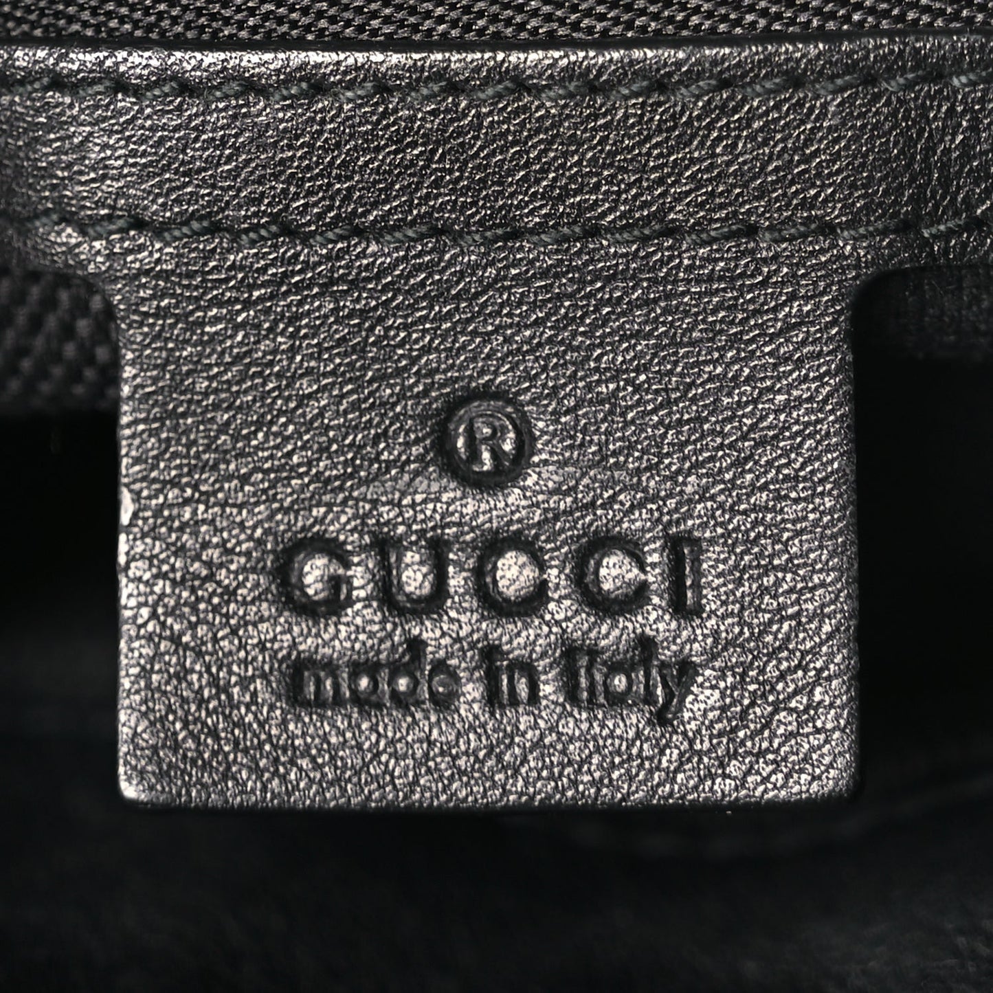 Gucci Vernice Naplack Small Soho Top Handle Satchel Black
