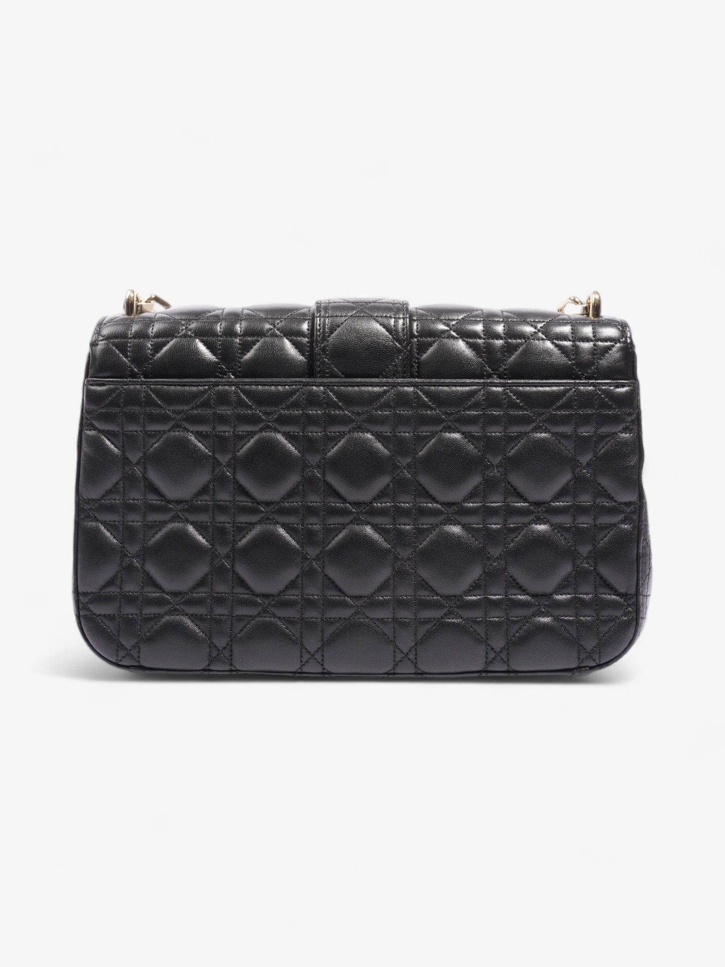 Christian Dior Miss Dior Flap Bag Black Lambskin Leather