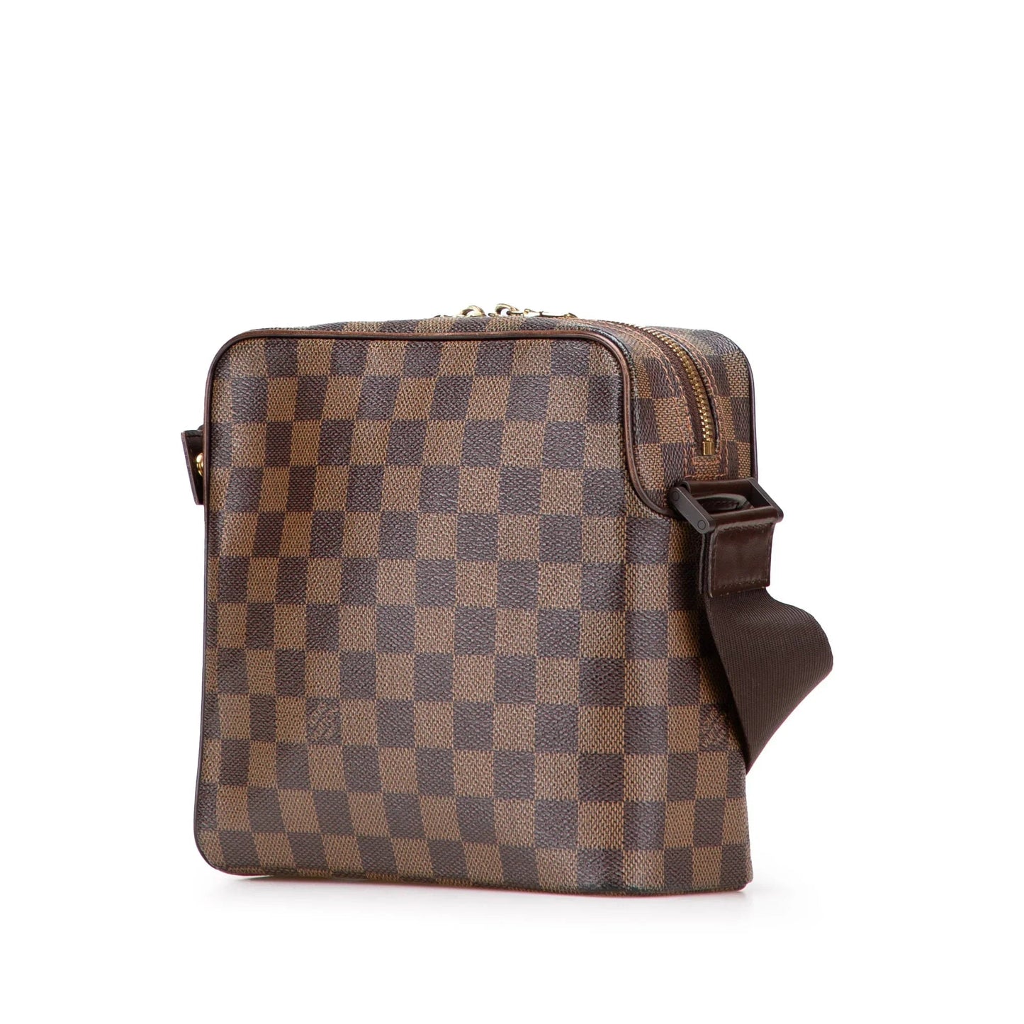 Brown Louis Vuitton Damier Ebene Olav PM Crossbody Bag