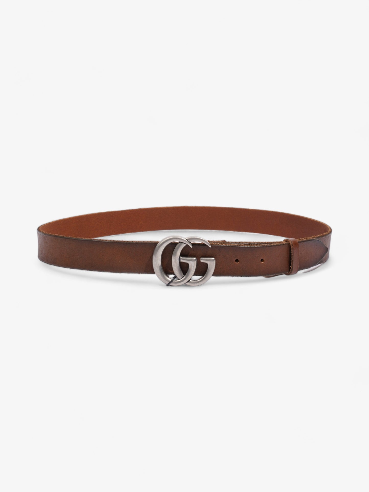 Gucci GG Marmont Thin Belt Tan Leather 90cm 36"
