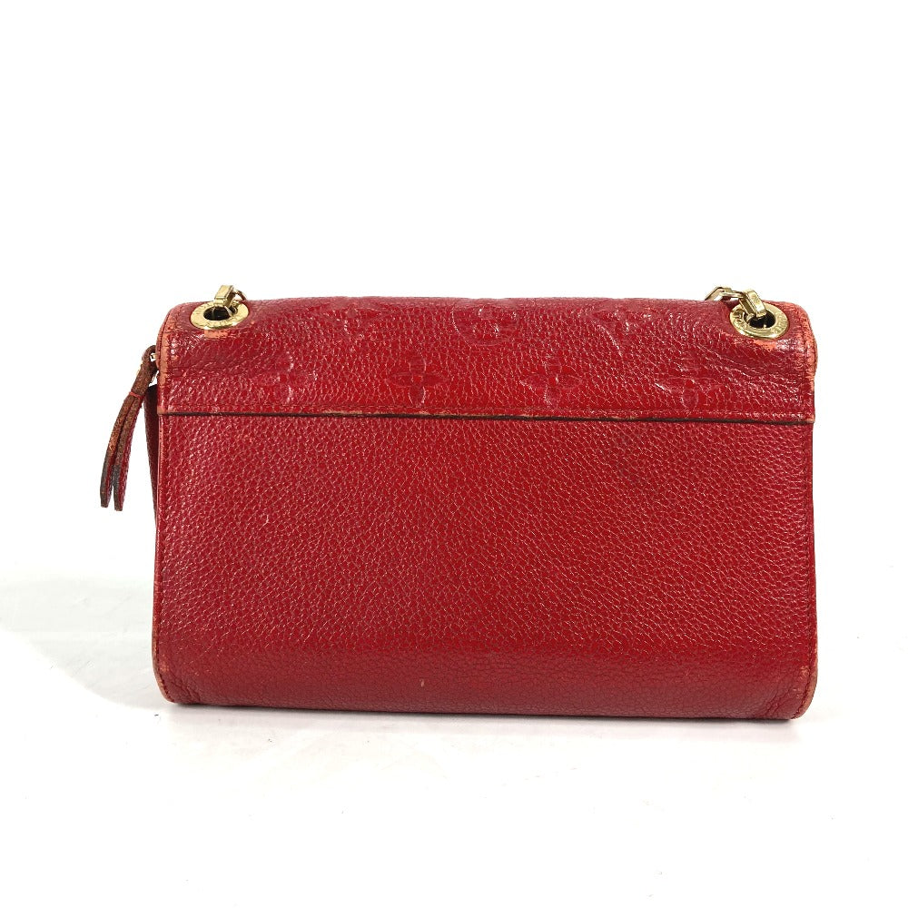 LOUIS VUITTON Long Wallet Purse M60640 Monogram Ann Platt Leather Red Monogram Ann Platt Pochette saint germain
