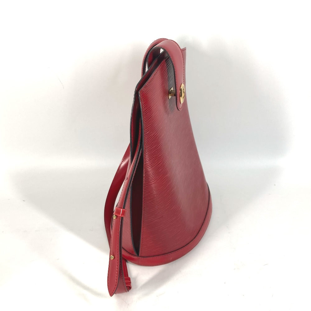LOUIS VUITTON Shoulder Bag Epi Leather Red Epi Cluny