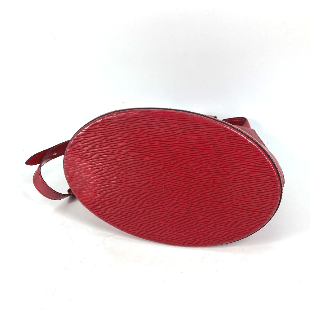 LOUIS VUITTON Shoulder Bag Epi Leather Red Epi Cluny