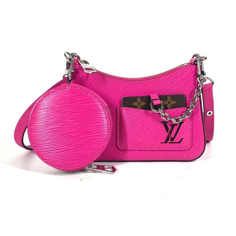 LOUIS VUITTON Shoulder Bag Epi Leather pink Epi Marerini